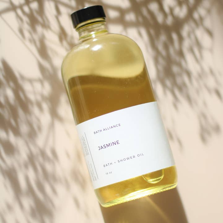 Bath Alliance - Wholesale Bath/Body Oil - Jasmine Bath + Shower Oil