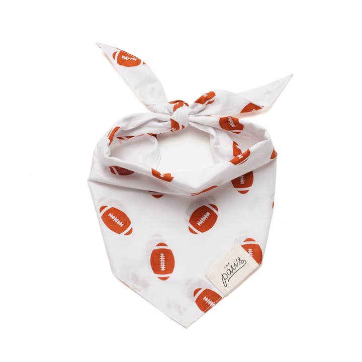 The Paws - Wholesale Pet Bandana - Dog - Quarterback Football Dog Bandana