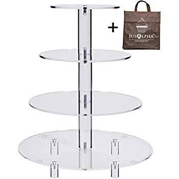Candlelit Desserts - Wholesale Cake Stand - 4 Tier Cupcake Stand