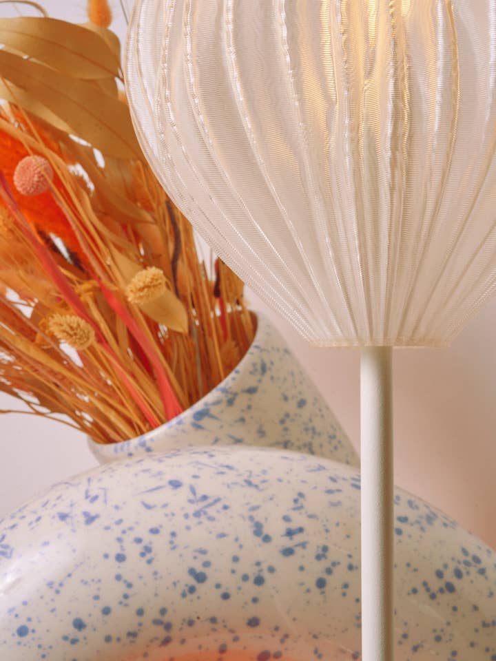 Flora - Transparante 3D-geprinte Duurzame Filamentlamp voor wholesale door the loom lab