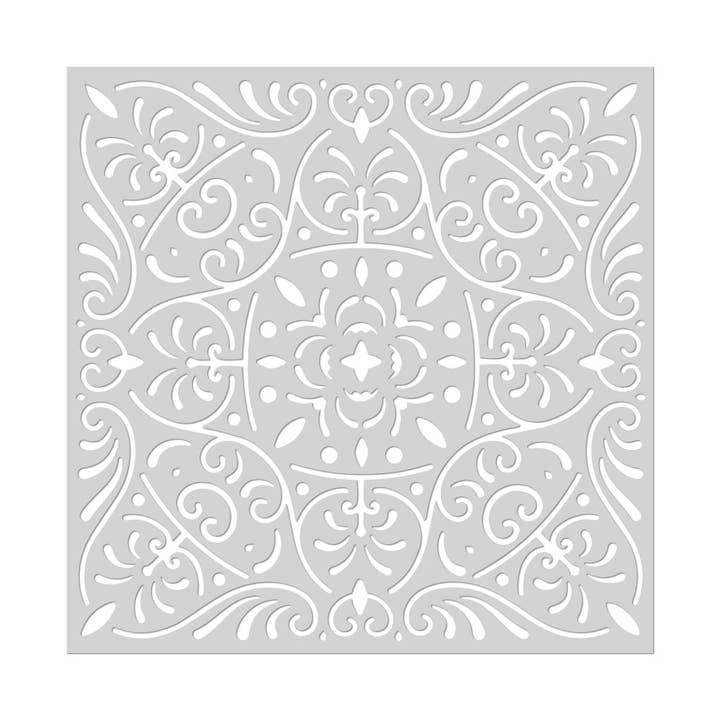 Hero Arts Ornate Flourish Stencil for wholesale by Hero Arts + Spellbinders Wholesale