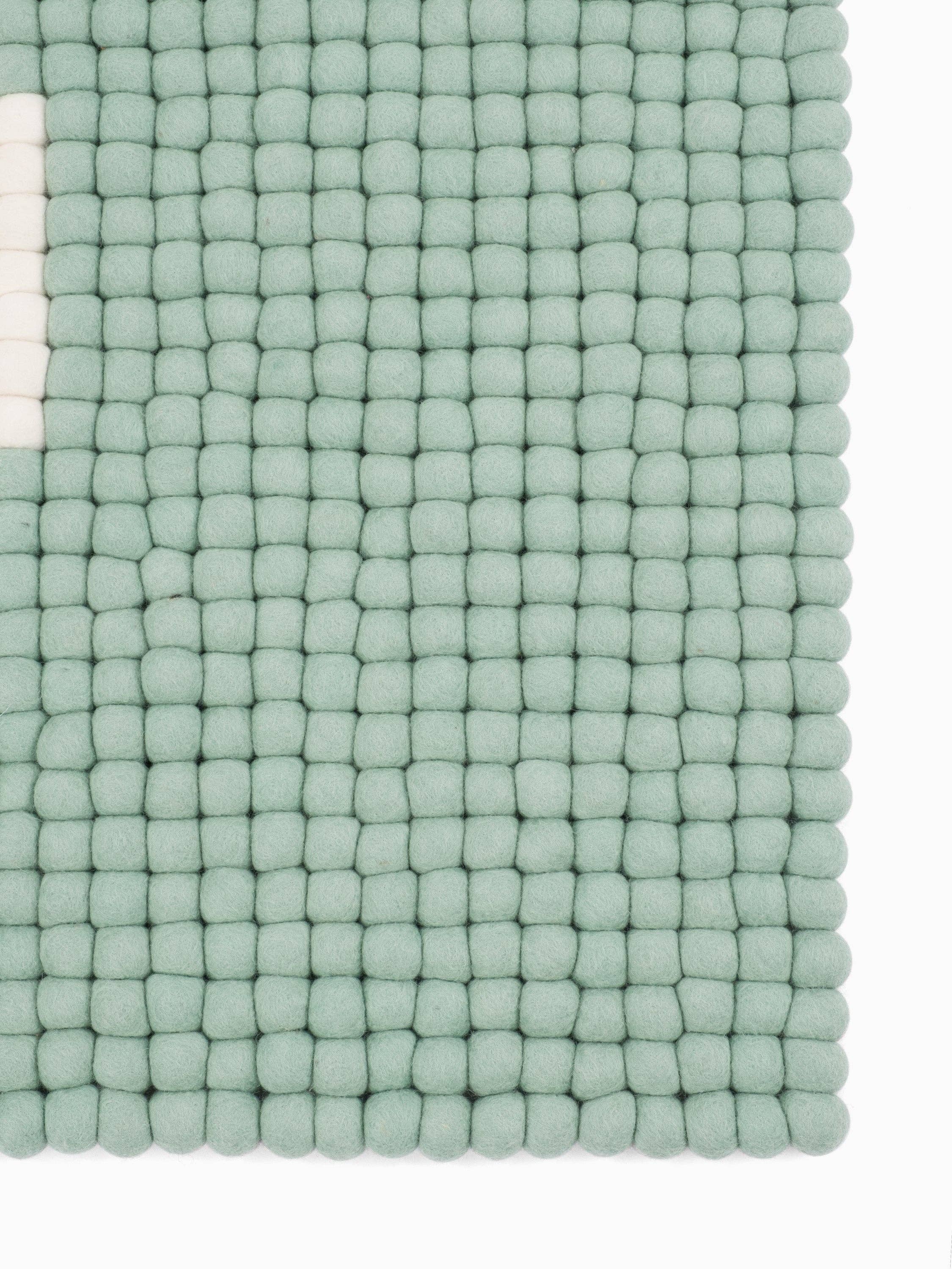 myfelt - Wholesale Area Rug - Kids & Baby - Heinz Felt Ball Rug Rectangular 100% Wool6