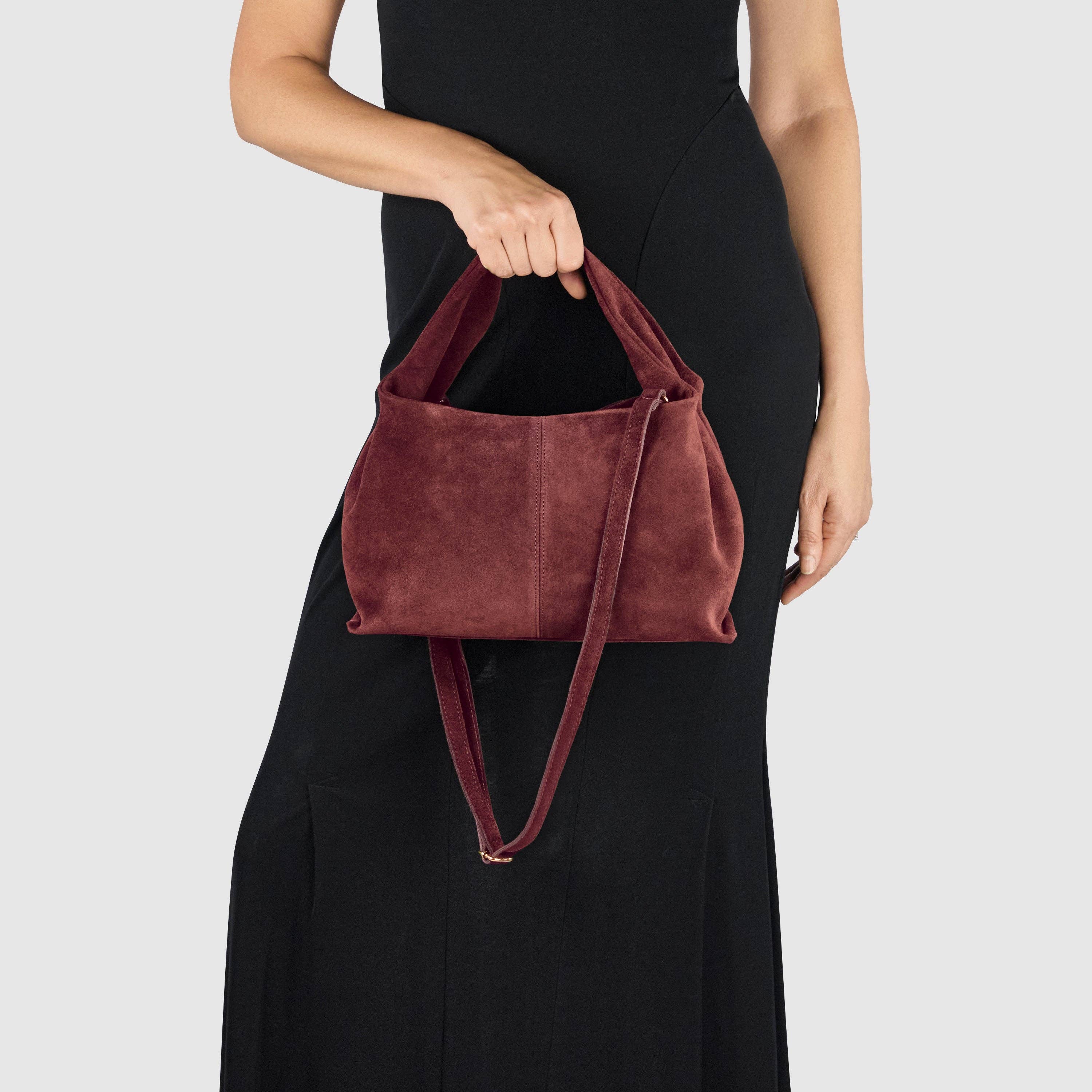 TAKEASY - Wholesale Shoulder Bag - Women's - Suede Leather Shoulder Bag6