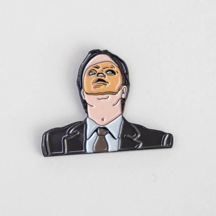 Sammy Gorin LLC – wholesale Lapel pin/button – Dwight CPR Mask Soft Enamel Pin
