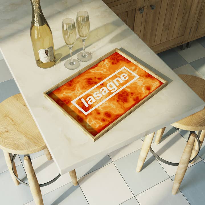 White Lasagne Oasis Print for wholesale by Laura Frances Heitzman