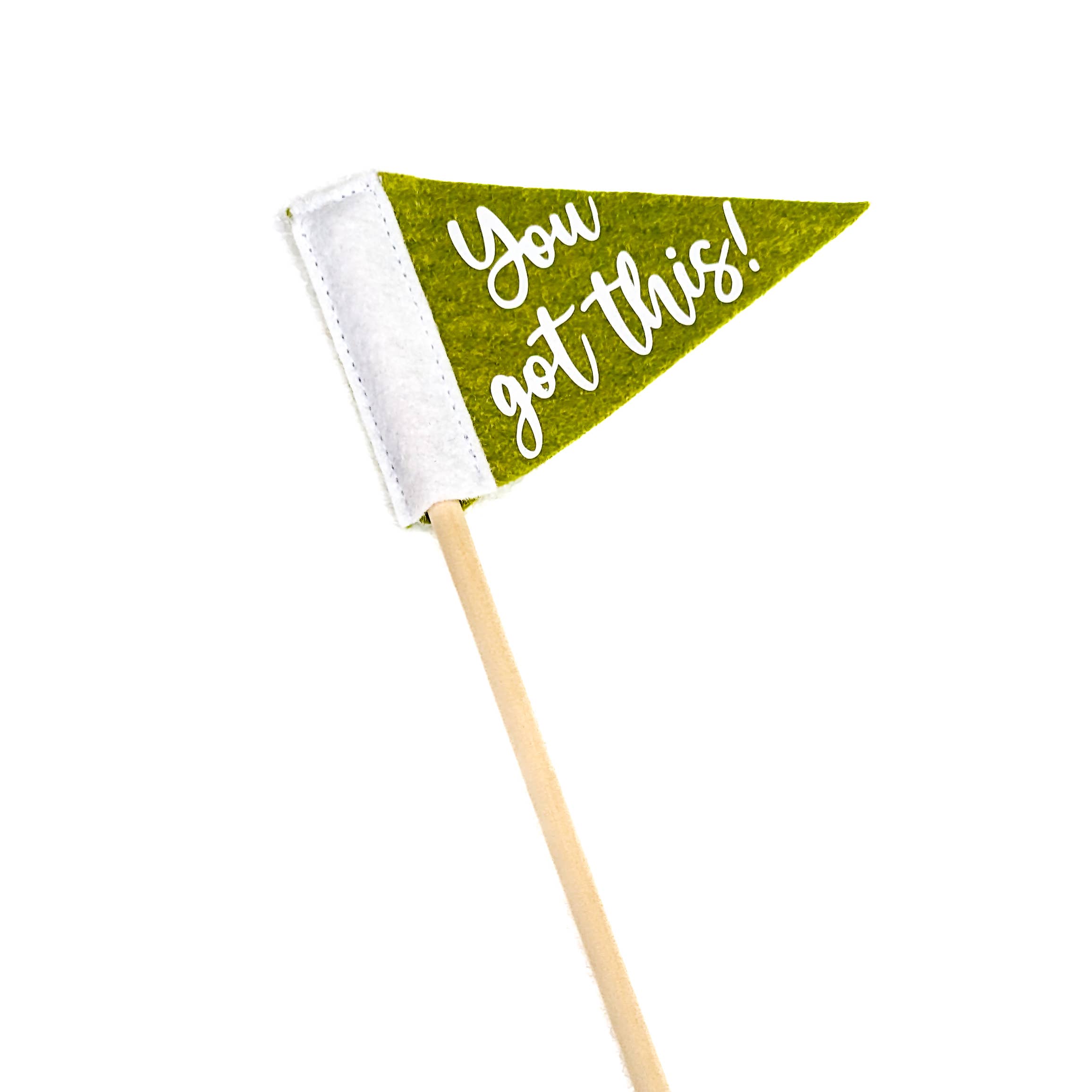 Pennant For Your Thoughts - Wholesale Flag - Tiny Message Pennant Flag | Wool Blend, Handmade in USA6
