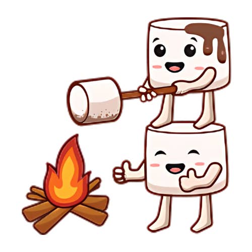 The S'mores Company – Engroshandel Klistermærke – S'mores Puffy Stickers - Bedårende S'mores Sjov Der Klæber5