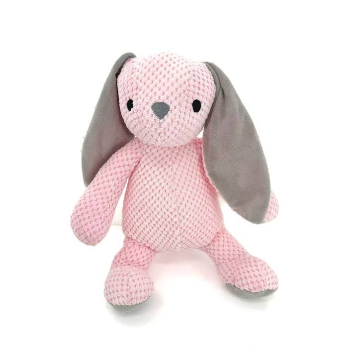 Cheerhunting - Wholesale Pet Plush Toy - Dog - Petkin – Pink Plush Squeaky Bunny Dog Toy
