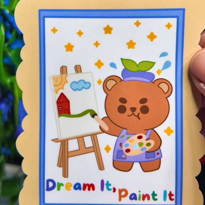 Rêvez-le, peignez-le autocollant pour la vente par LulunaGhost