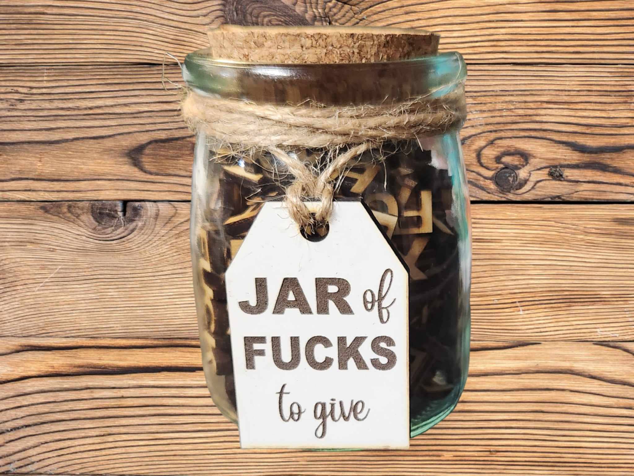 Crates Etc - Wholesale Gag Gift/Novelty Gift - humor, western, funny gift, unique, hard to buy for, jar