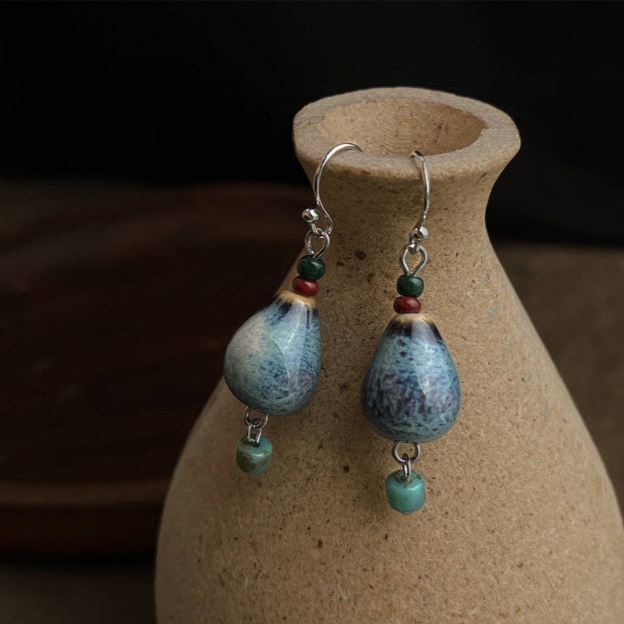 Revelari – Engroshandel Hængeøreringe og creoløreringe – Håndlavede Keramiske Perle Boho Øreringe1