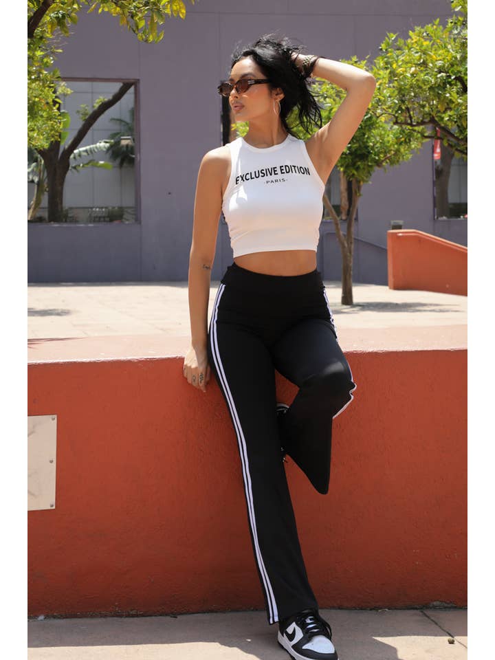 CAPELLA APPAREL - Wholesale Tank Top - Women's - Exclusive Edition Rib Tank Graphic Top10