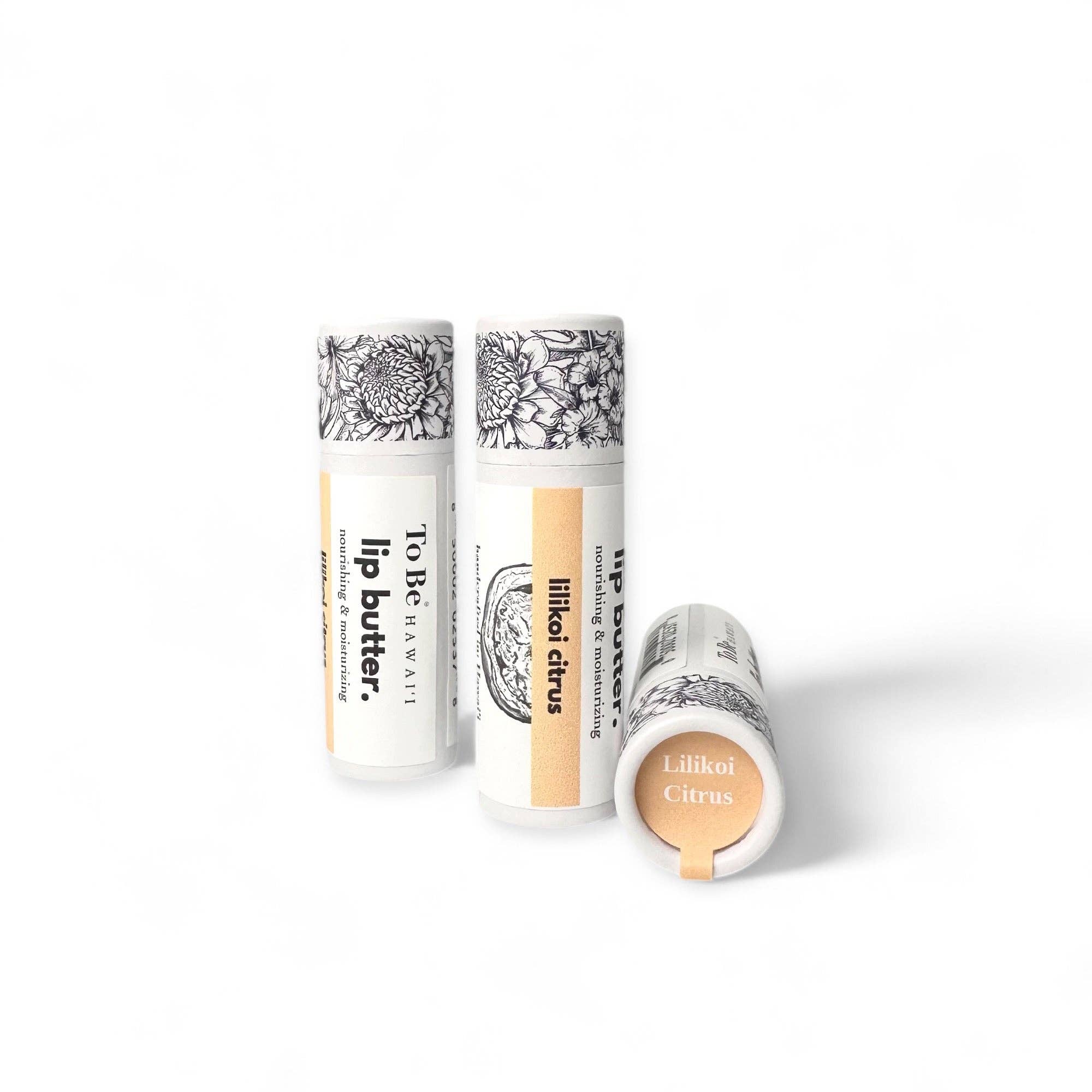 To Be Hawaii - Wholesale Lip Balm - lilikoi citrus lip butter.