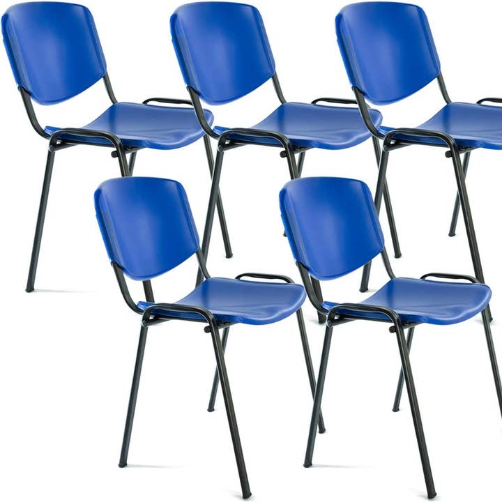 MEDEL OFFICE - Vendita all'ingrosso Sedie - Sedia da sala d'attesa Confident in plastica e metallo0