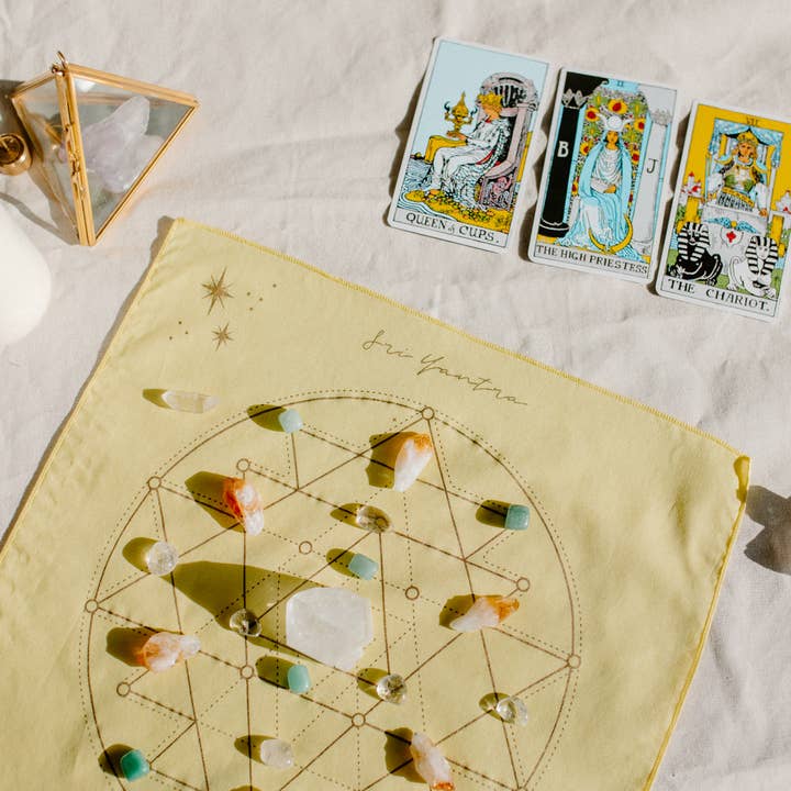 Elements of Aura - Venta al por mayor Piedras/cristales espirituales - Abundance Crystal Grid - Un kit de inicio de manifestación3