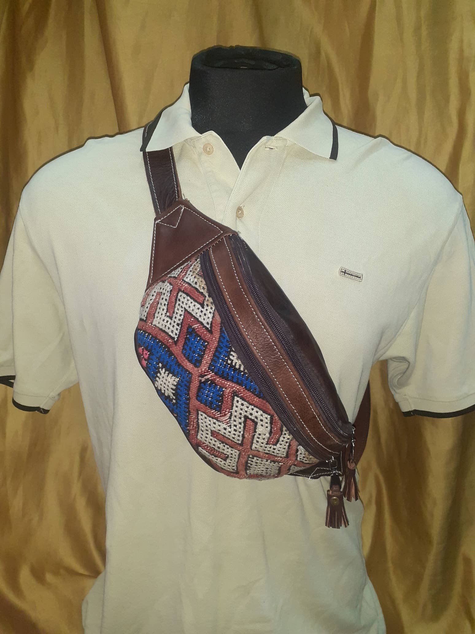 Hecho a mano - Wholesale Belt Bag - Unisex - L kilim waist bag0