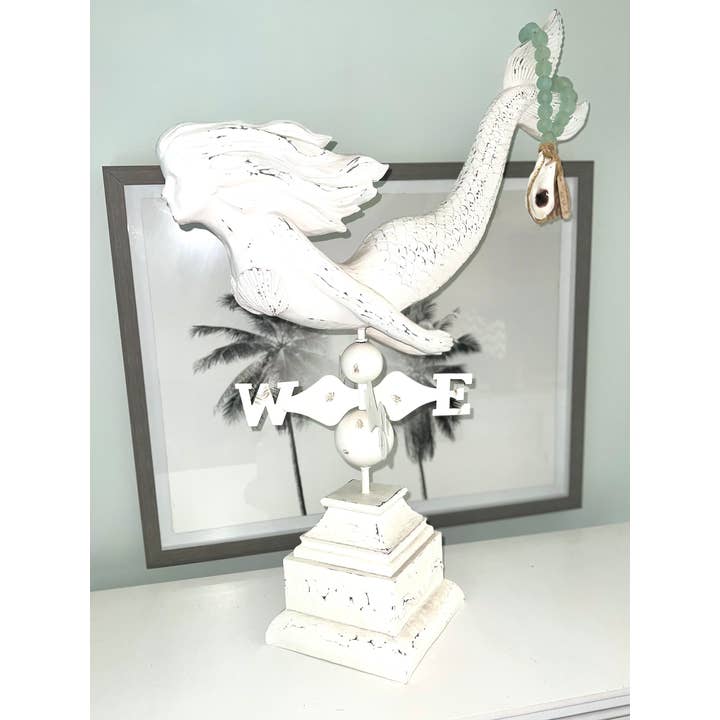 The Gilded Shell - Wholesale Decorative Tabletop Object - The Lagoon - Sea Glass4