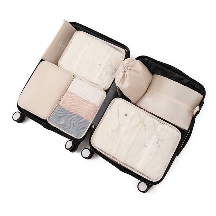 ACCITY - Wholesale Packing Cube - 6/7-Piece Waterproof Travel Packing Cube Set_CWAB05426