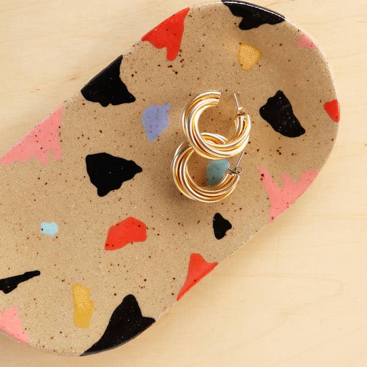 Nightshift Ceramics - Wholesale Jewelry Dish - Ceramic Trinket Dish, Mini Tray