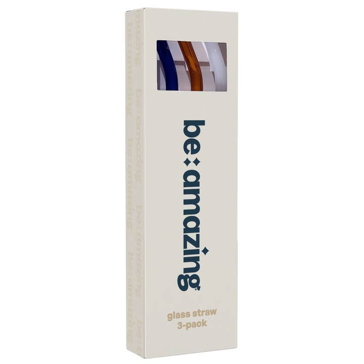 Set di Cannucce in Vetro Straordinarie per la vendita all'ingrosso da parte di Be Amazing