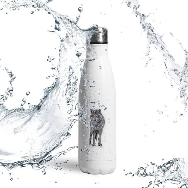 Pen On Paper Co - Wholesale Sticker - Wolf Sticker - Dishwasher Safe4