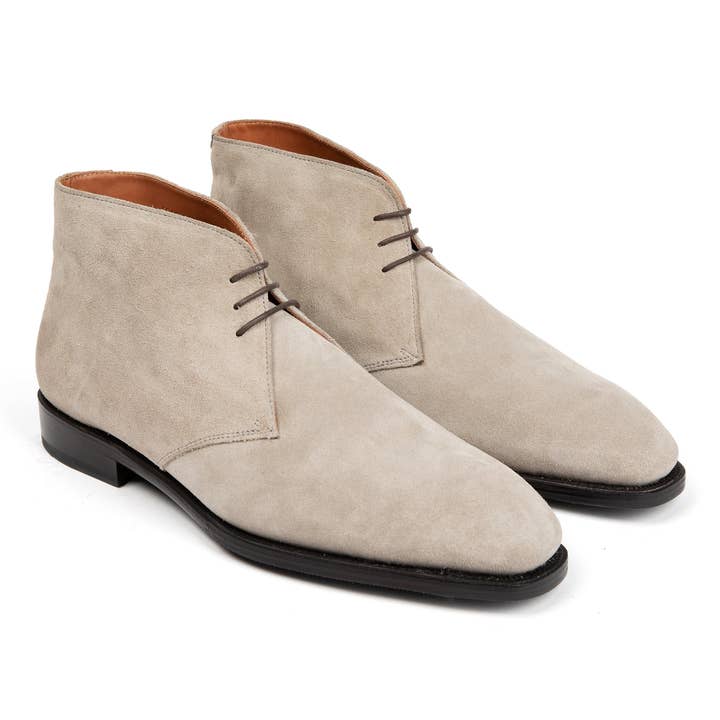 Arden Chukka Boot // Rustic Clay Grey Suede for wholesale by Anthony Veer