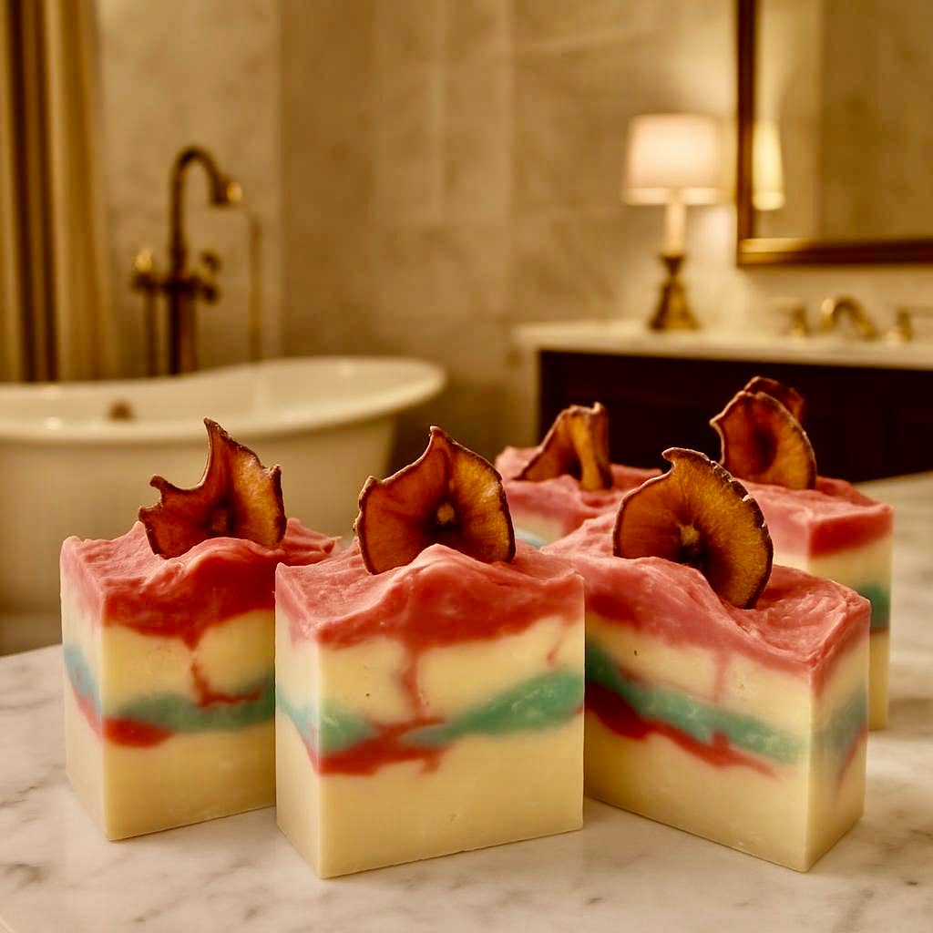 Priscila Leen Arts at Florida Soap Candle - Wholesale Bar Soap - Apple  Cinnamon soap8