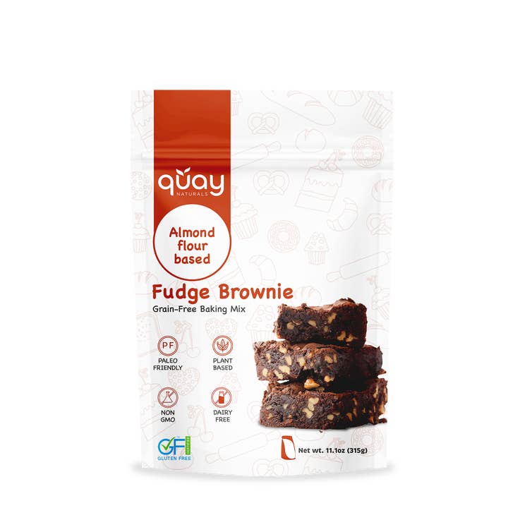 Fudge Brownie Mix for wholesale by Quay Naturals