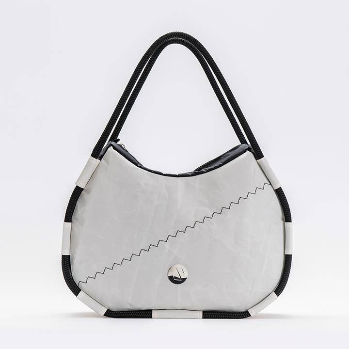 Recycled Sailing Bag — Gomena - Black for wholesale by Bolina Sail