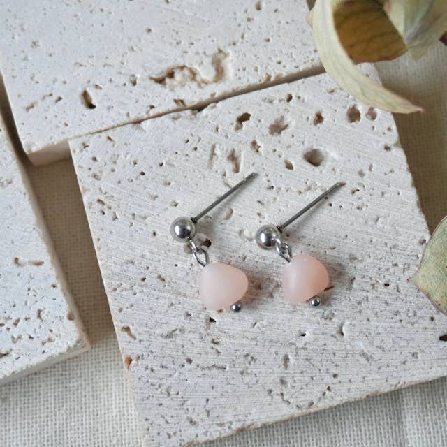 Aether & Nox - Wholesale Stud/Post Earrings - Terra Stud Pebble4