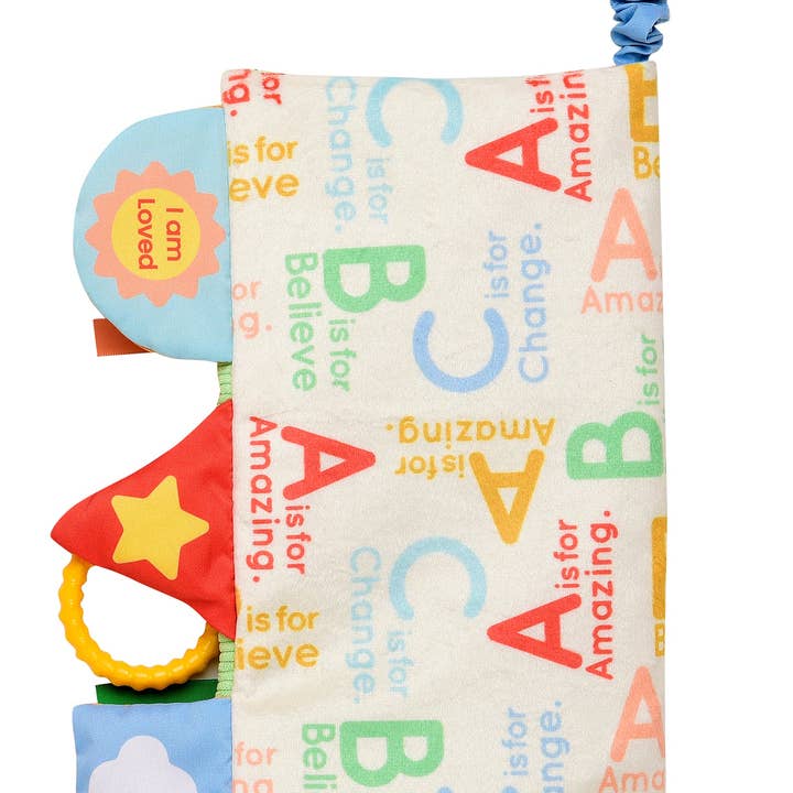 Kids For Culture - Wholesale Security/Cuddle Blanket - Baby - Affirmation Activity Blanket2