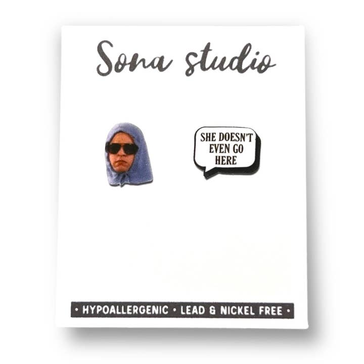 Mean Girl Earrings for wholesale by Sona Studio
