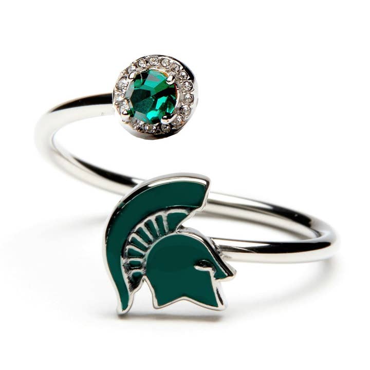 Michigan State University Spartan Ring for wholesale by Stone Armory