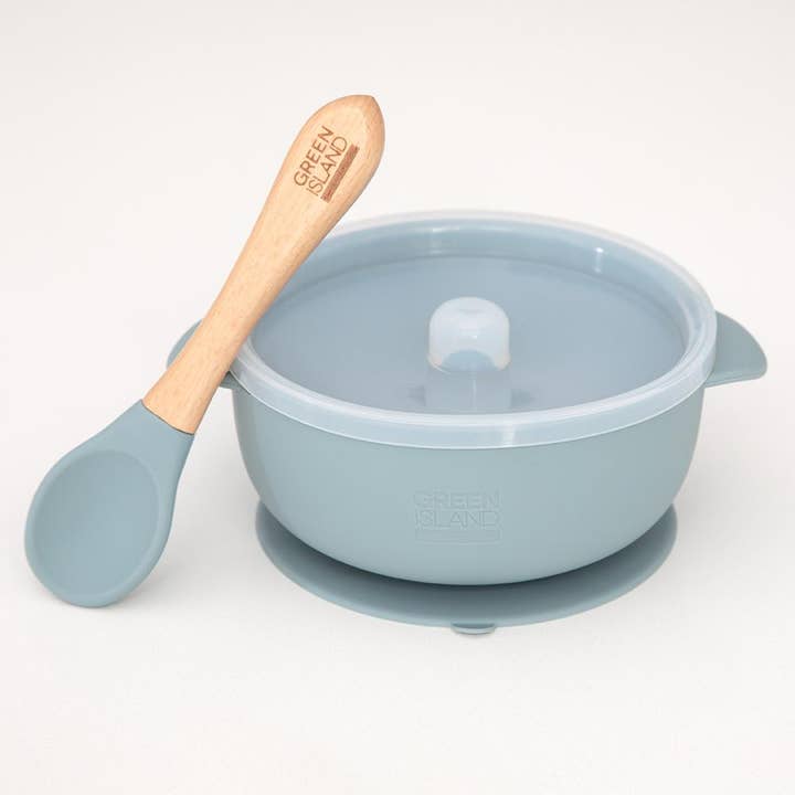 Green Island - Wholesale Bowl – Kids & Baby - Silicone Baby Bowl & Spoon