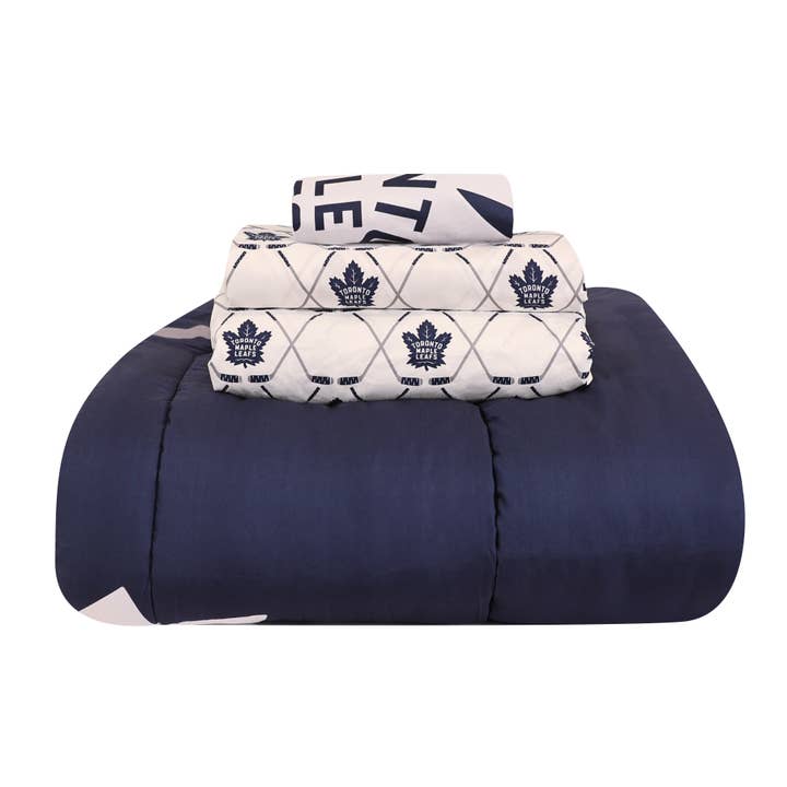 Nemcor Inc. - Wholesale Beddengoedset - NHL Toronto Maple Leafs 4-delige beddengoedset7