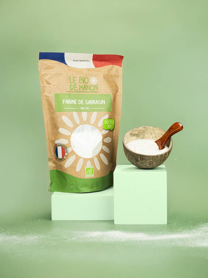 Harina de alforfón de Francia para venta al por mayor de Le bio de Manon