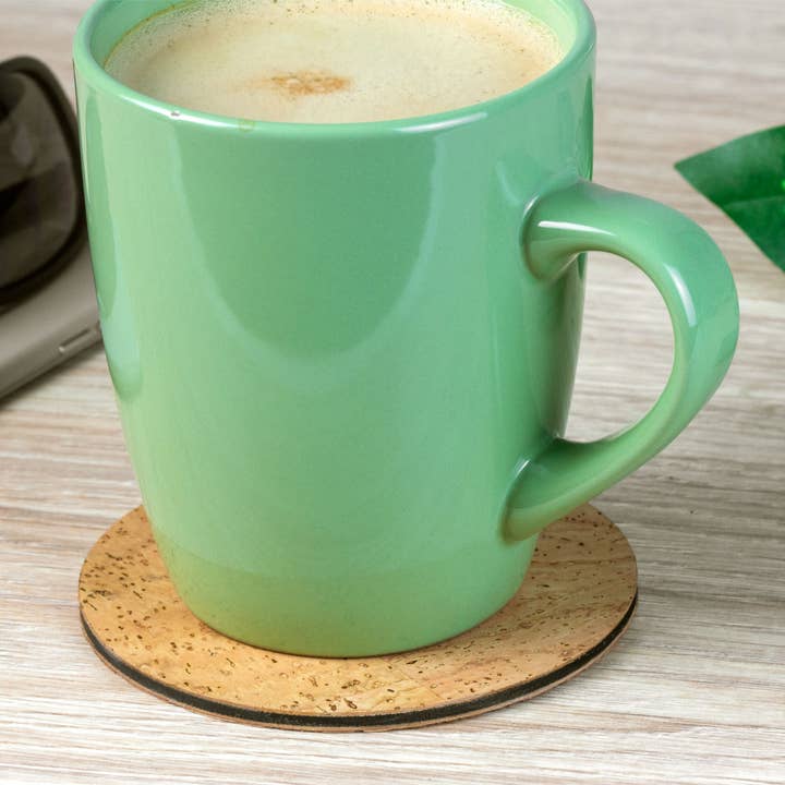 Corkor - Wholesale Coasters - Round Coasters - Set of 4 units Cork10