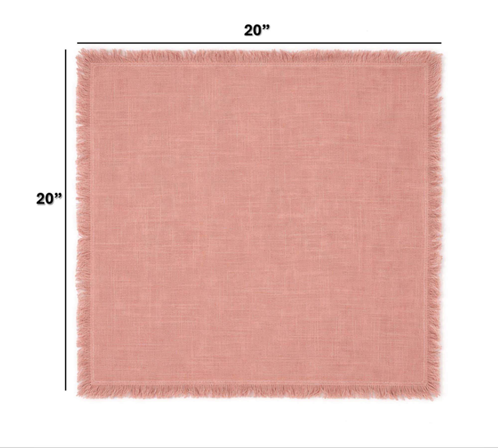 ExpoBazaar - Venta al por mayor Servilletas de tela - Servilletas de Cena | Juego de Manteles de Algodón Premium de 4, 20x20"18