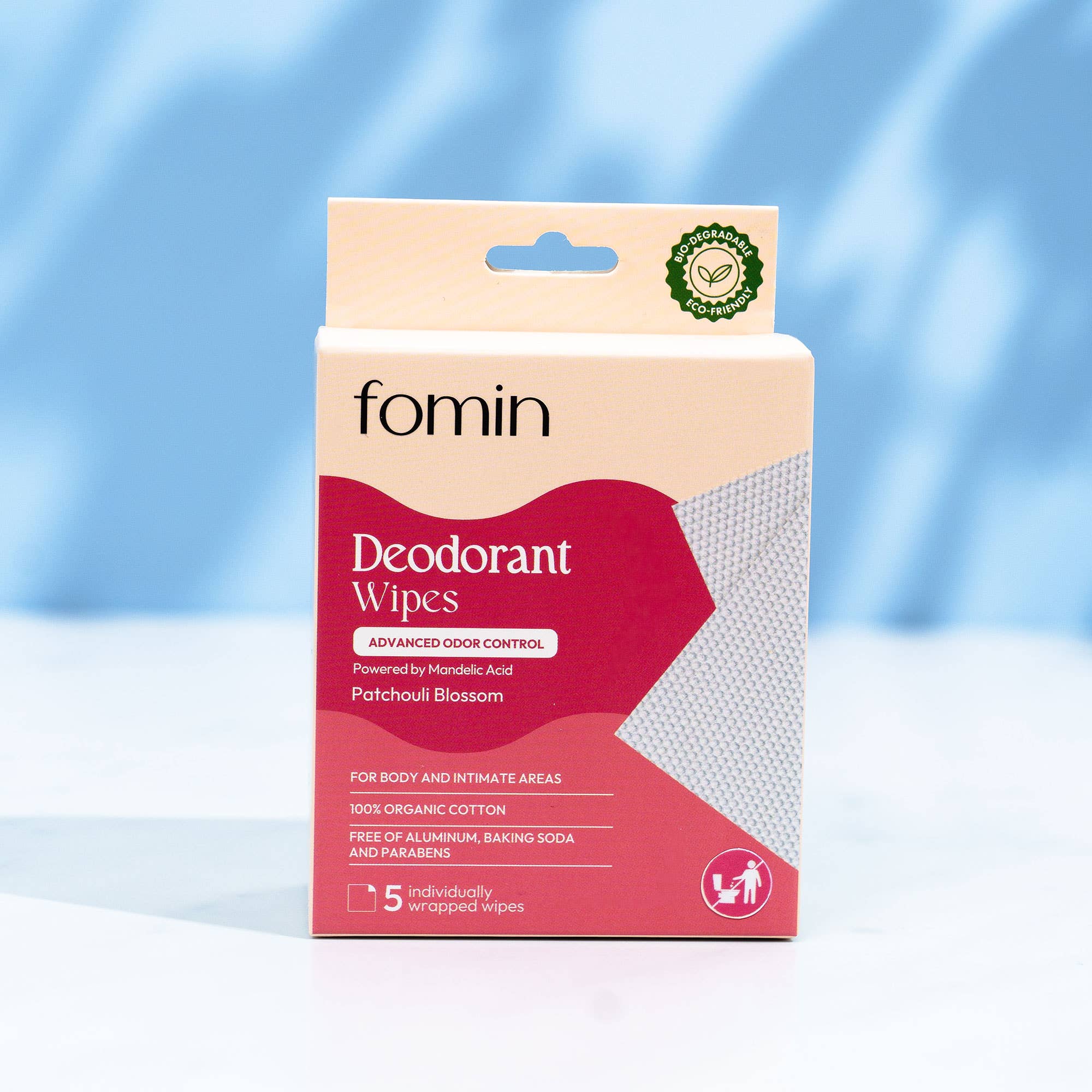 Fomin - Wholesale Face & Body Wipes - Acidified Deodorant Wipes1