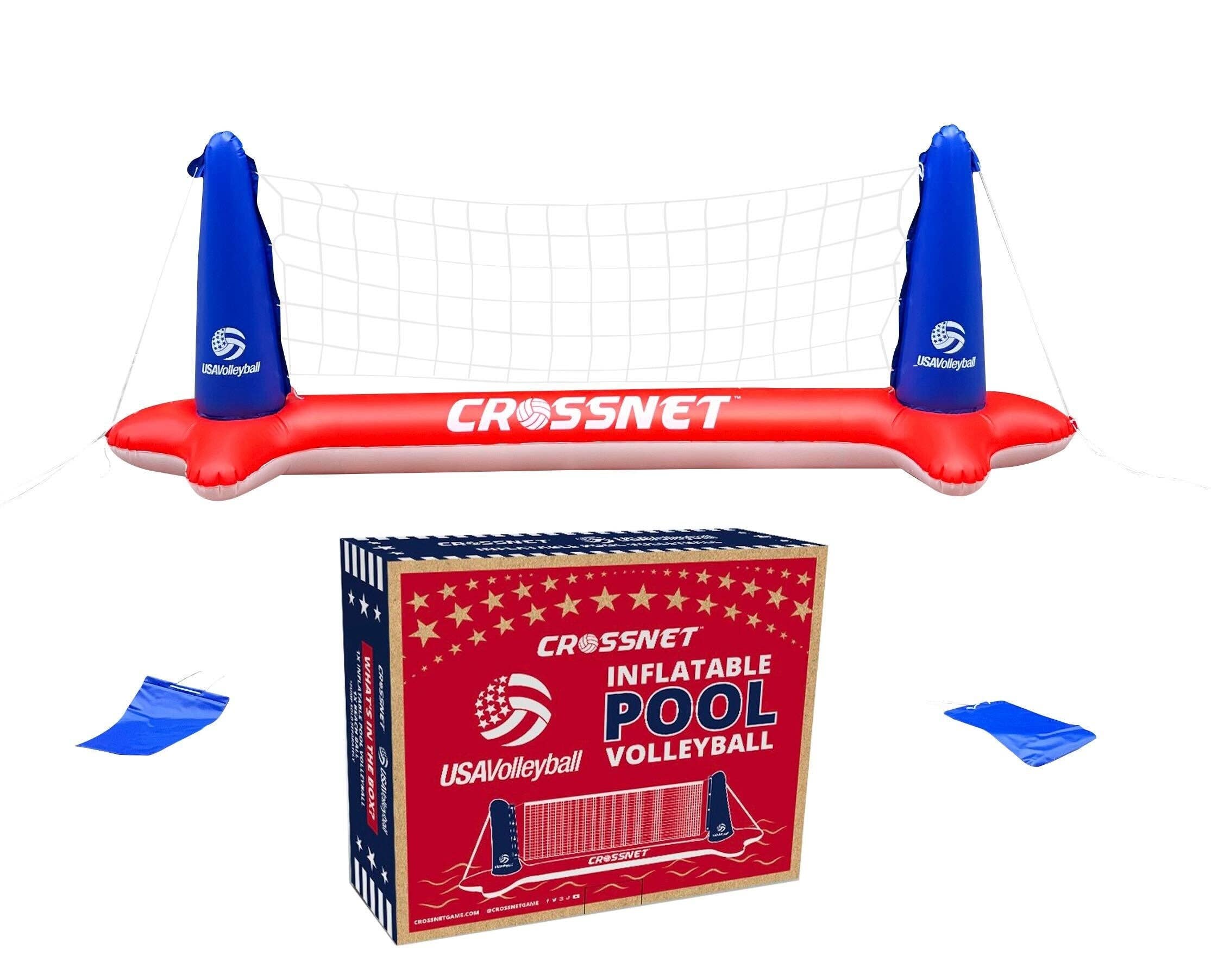 CROSSNET - Wholesale Inflatables - USAV x CROSSNET Inflatable Volleyball Net0