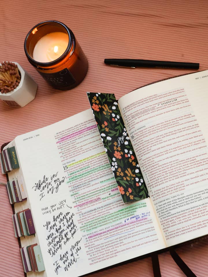 Sunny Fields | bookmark (blue edition) for wholesale by Written by Maria