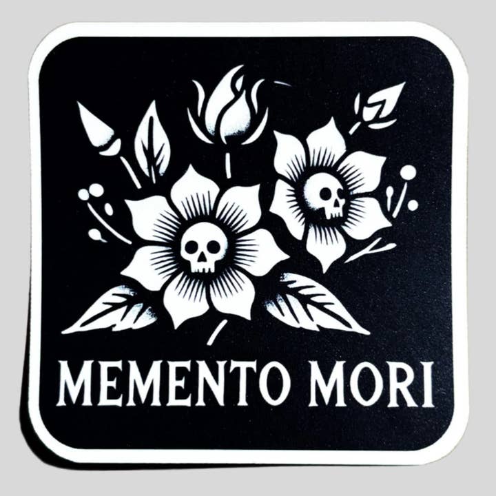 Humble Threads - Wholesale Sticker - Memento Mori - Remember You Must Die