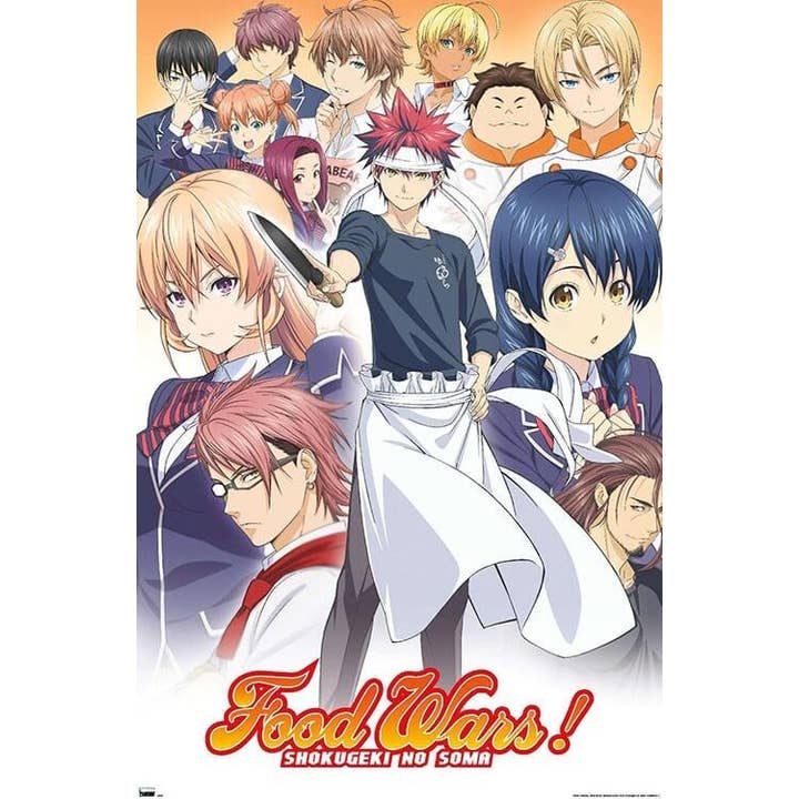 Scorpio Posters - Wholesale Poster - Food Wars! - Group Poster - 22.375" x 34"