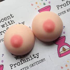 Lot de 2 pièces de cire pour enterrement de vie de jeune fille ou cadeau pour la vente par Scent with Profanity