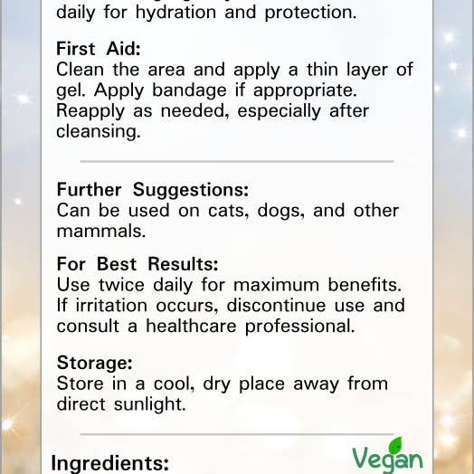 Silver Botanicals - Wholesale Healing Salve/Balm/Cream - Skin Guard Silver Gel, 4 oz.4