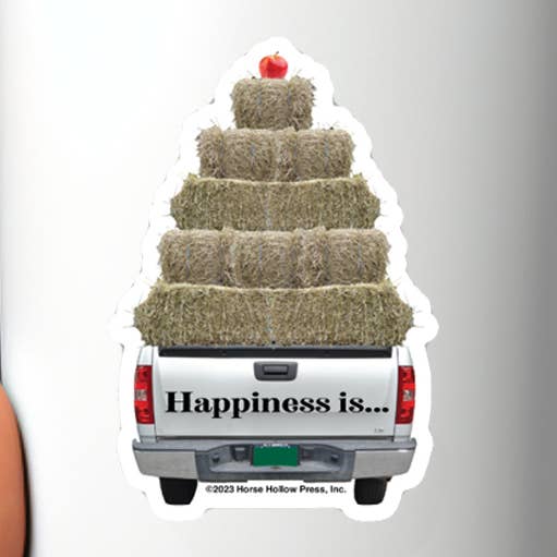 Horse Hollow Press - Wholesale Sticker - 3" Tumbler Horse Sticker / Hay Truck Farmer / WATERPROOF
0