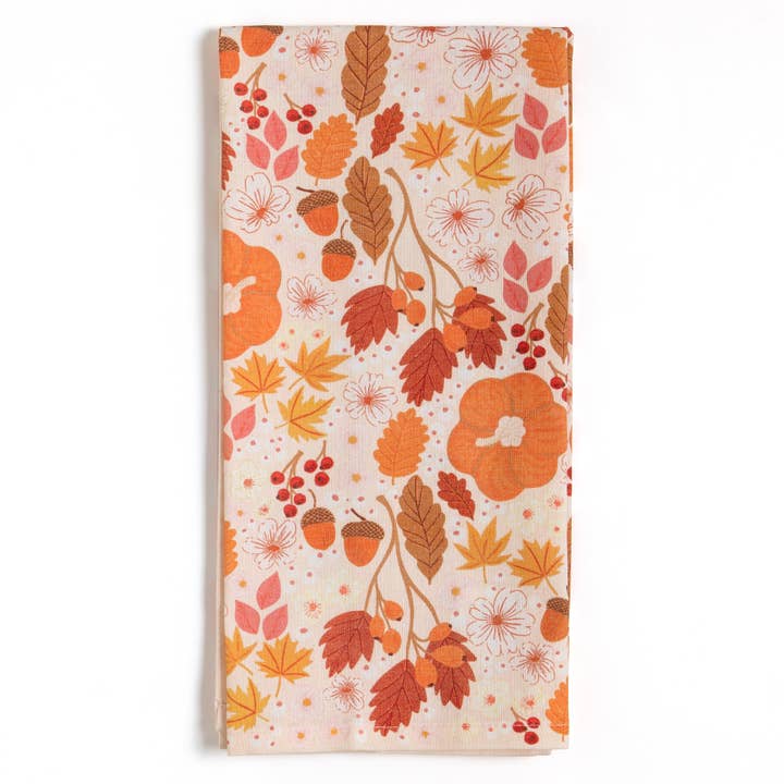 Paper Farm Press - Wholesale Tea Towel - Pumpkin Patch Tea Towel3