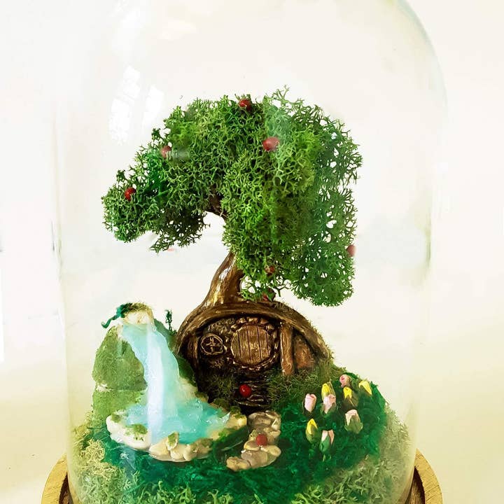 Rishstudio - Wholesale Terrarium - Hobbit House terrarium | Moss terrarium | RishStudio7