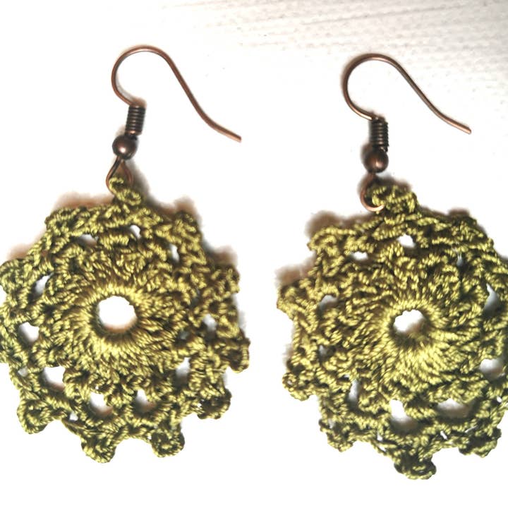Meli Design – wholesale Dangle earrings – Crochet earrings1