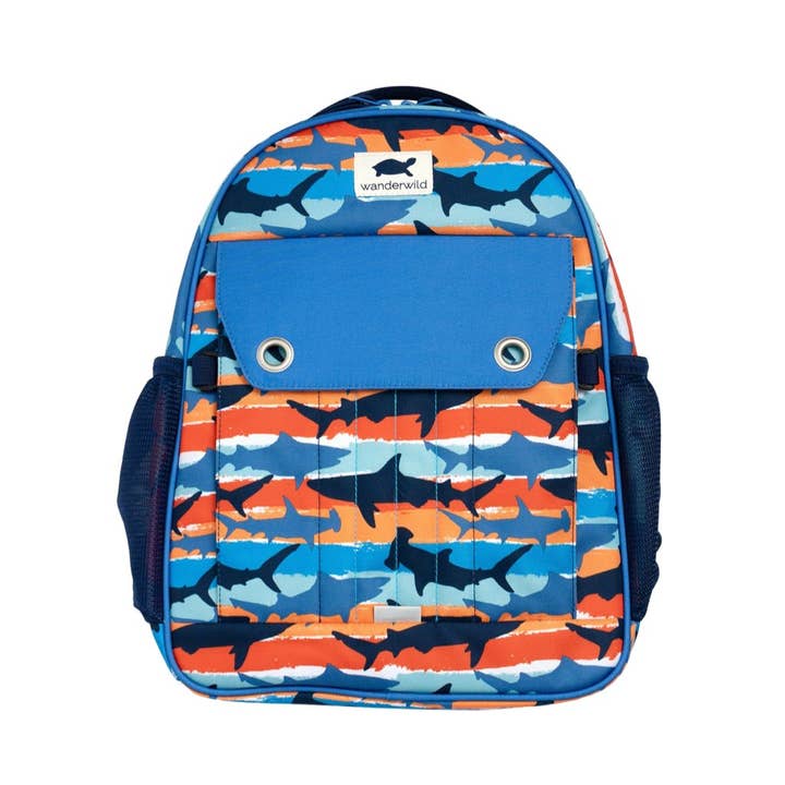 Wanderwild - Vendita all'ingrosso Zaino - Bambini - L'esploratore - Shark Tide